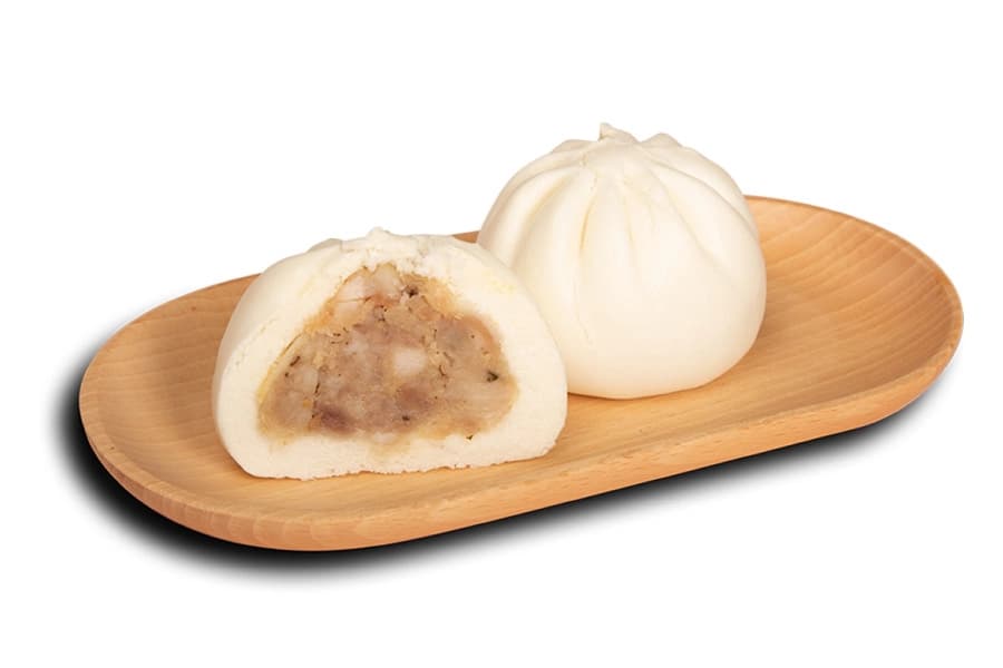 Булочка с креветками