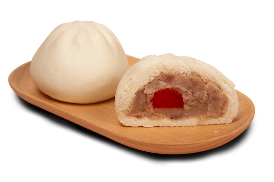 Булочка с курицей